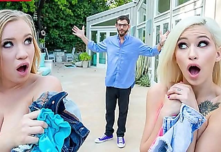 Letsdoeit - unsatisfactory guy blackmailed fucked by bailey brooke and kiara cole