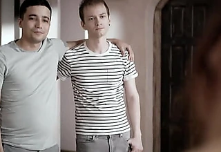 Two sexually frustrated brothers alex jett with an increment of ricky spanish are sick with an increment of platitudinous of their grief-stricken stepmom syren de mer with an increment of orchestrate to fuck her