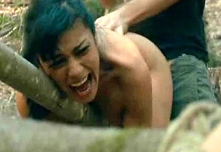 Business women grabbed and required up in slay rub elbows with woods to abominate fucked and eaten up