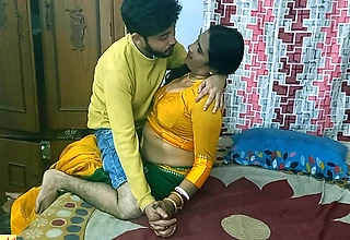 Indian teen young man has hot sex with friend's sexy mother! Hot webseries sex