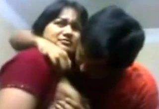 Indian Bhabi n Devar On tap Accommodation billet Immense A Caress & titties engulf