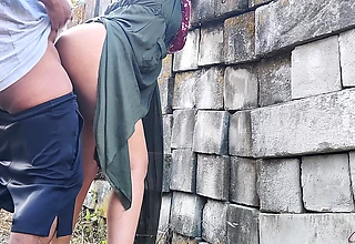 Horny Indonesian Get hitched Fucked Outdoors.