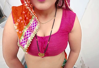 Huge Ass Desi Village Chachi Fucks with Bhatija kick the bucket Desquamate Hairy Pussy in Extreme Close-up Asshole View..