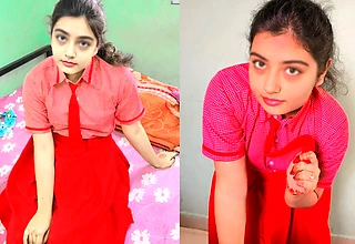 Desi indian village School girl tight cookie fuck by tharki chacha, indian desi school girl sex MMS